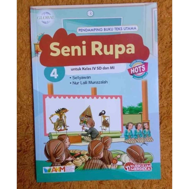 Buku LKS Seni Rupa SBK SD / Mi Kelas 1, 2, 3, 4, 5, 6 (Minimal Pembelian 5 pcs)