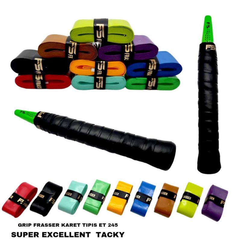 Frasser Grip karet bulutangkis-badminton
