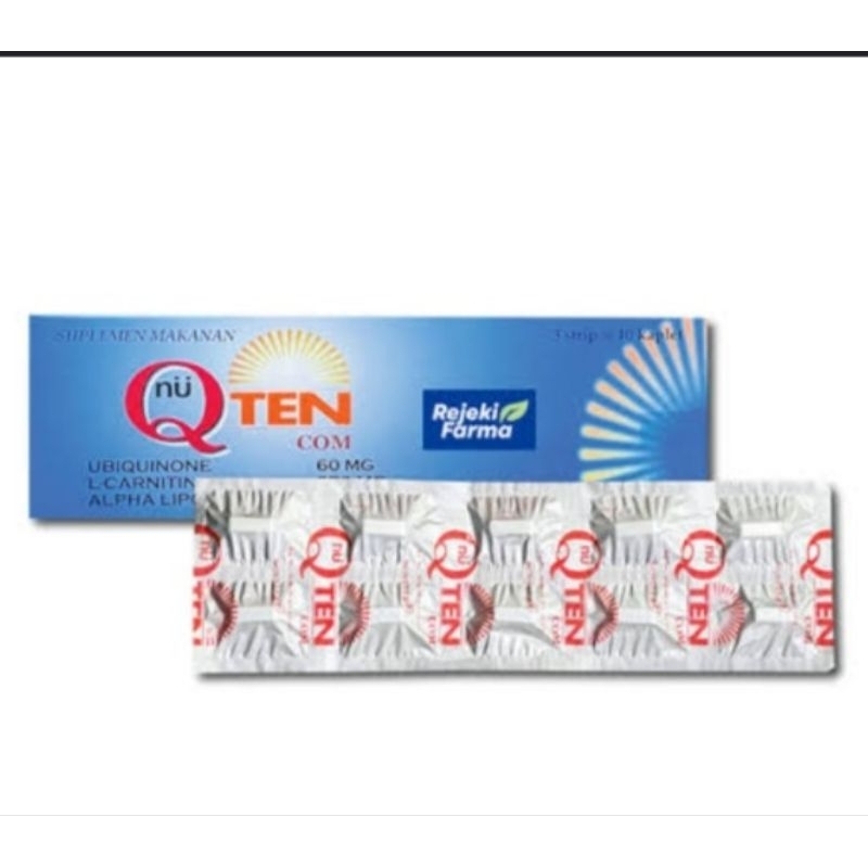 Q TEN 60 MG STRIP 10 TABLET
