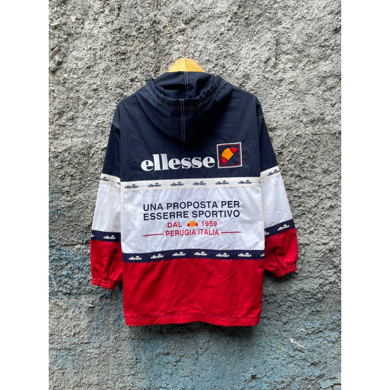 jaket ellesse una not cocorico rare vintage original