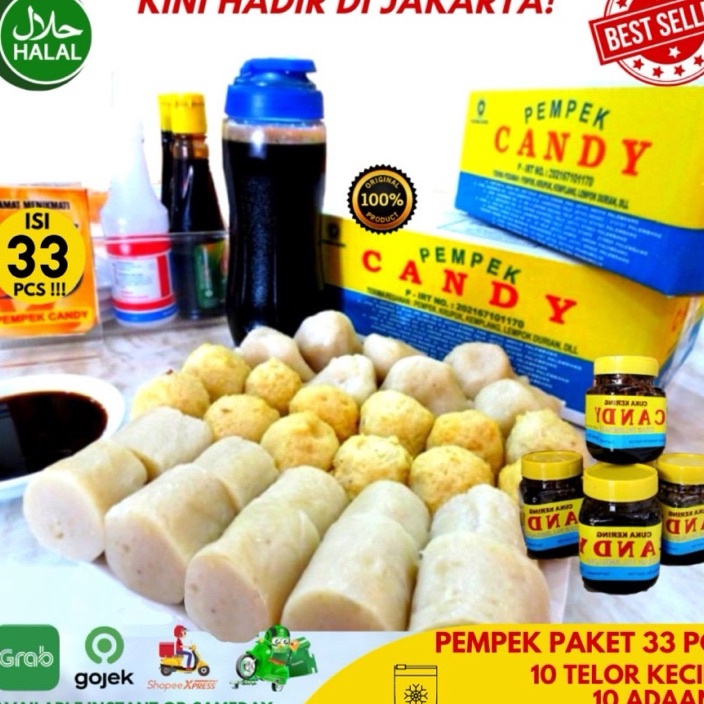 

Spesial PEMPEK PALEMBANG CANDY isi 33 pcs ASLI EMPEK EMPEK PALEMBANG MPEKMPEK