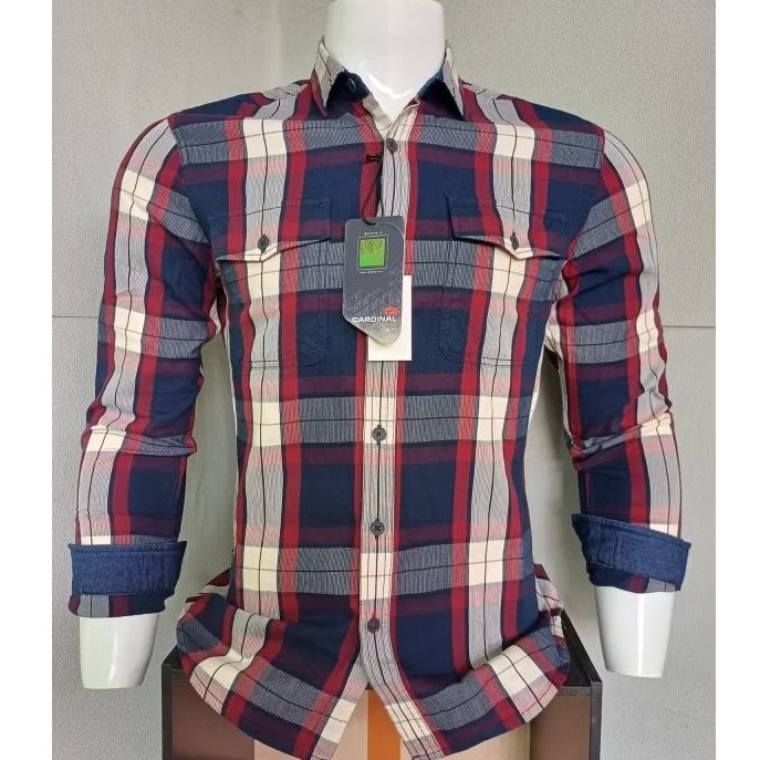 KEMEJA PRIA CARDINAL ORIGINAL 100%✓