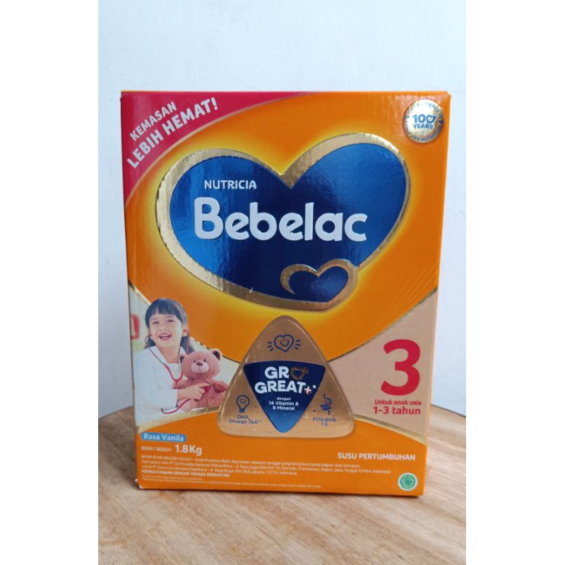 

BEBELAC 3 VANILA SUSU PERTUMBUHAN BUBUK 1800GR