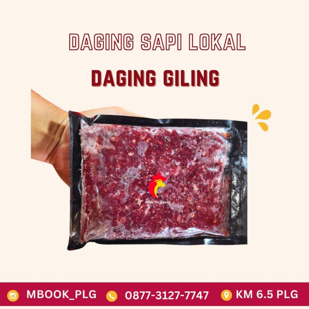 

Daging Sapi Giling Mbook