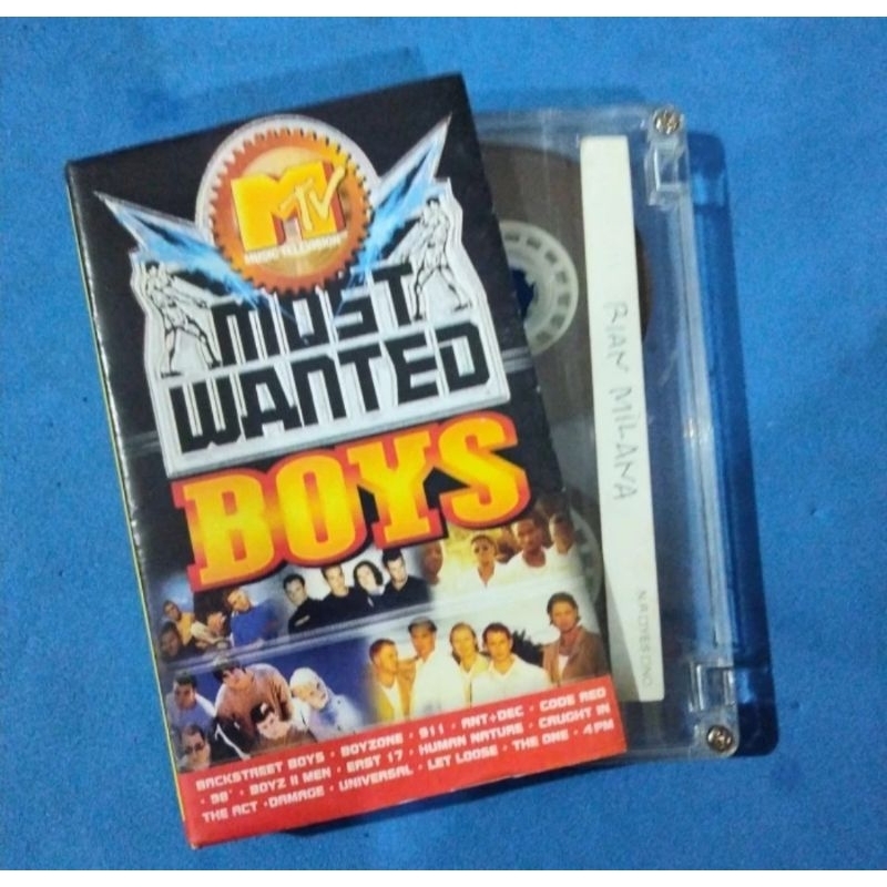 KASET PITA 10310 MTV MOST WANTED BOYS