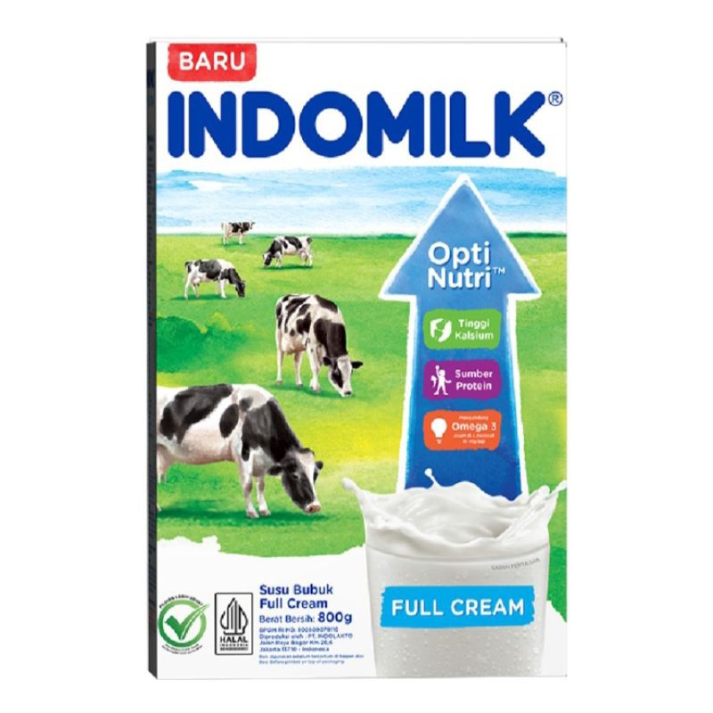 

Indomilk Opti Nutri Susu Bubuk Full Cream 800 g
