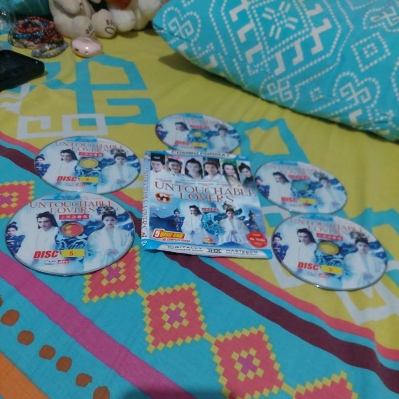 DVD Serial Silat Mandarin ( Chinesse Action Drama ) UNTOUCHABLE LOVERS 5 Disc