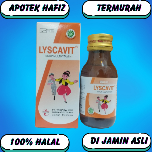 TROPICA LYSCAVIT SYR - 60 ml