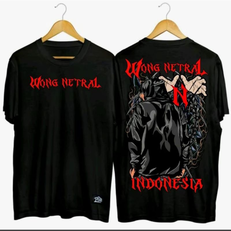 KAOS WONG NETRAL INDONESIA