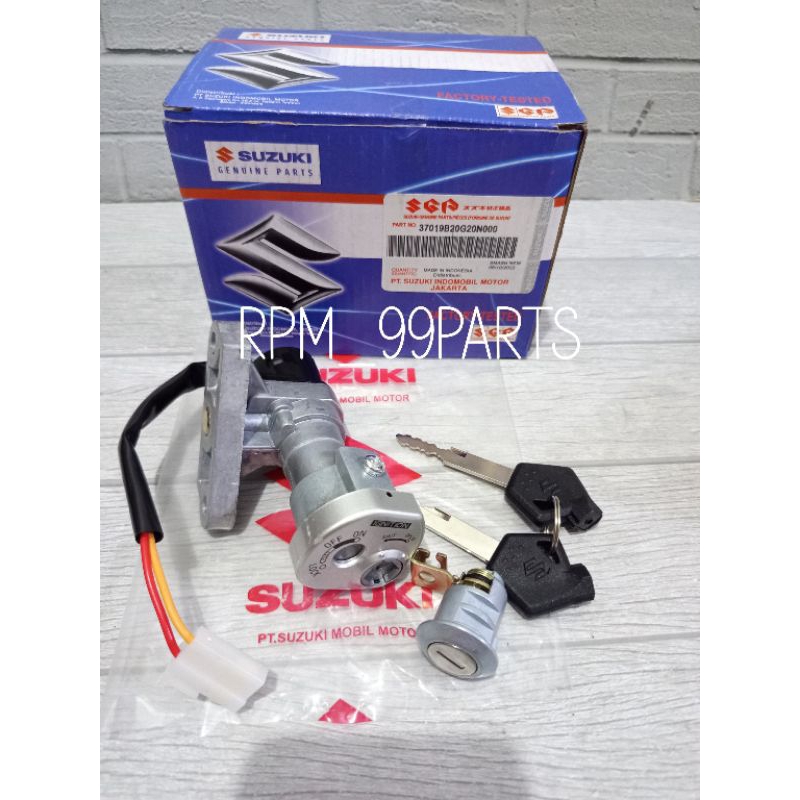 kunci kontak set Suzuki Shogun 125 R, Shogun sp 125, FD 125 XSD,smash 110,smash SR 110,Arashi,smash 