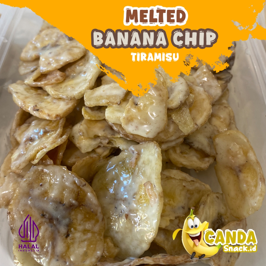 

Keripik Pisang Coklat Lumer Rasa Tiramisu