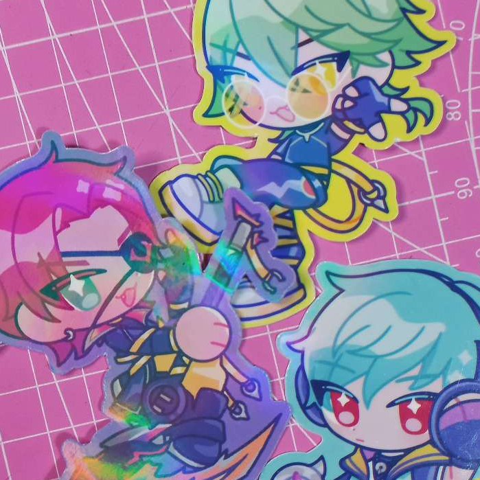 

[ LEAGUE OF LEGENDS ] cherriimi - Heartsteel Holographic Stickers