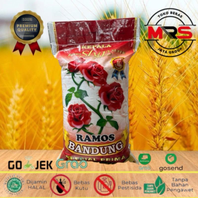 

BERAS CAP RAMOS BANDUNG (LITERAN) 5LITER,10LITER&20LITER