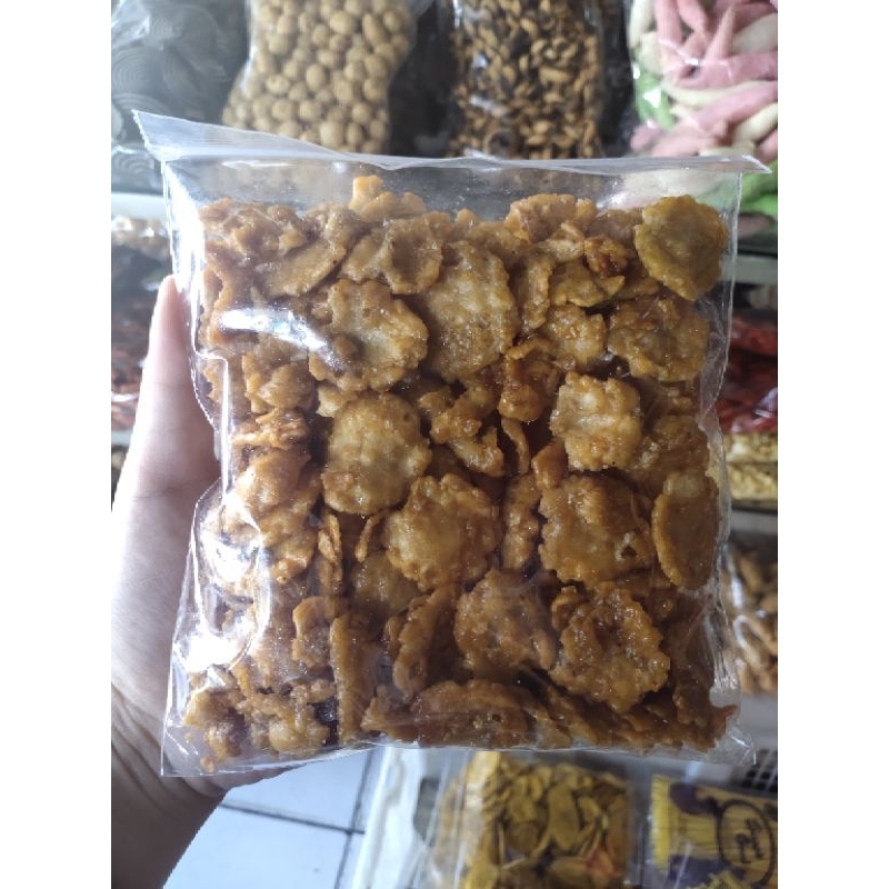 

snack emping manis cemilan emping manis