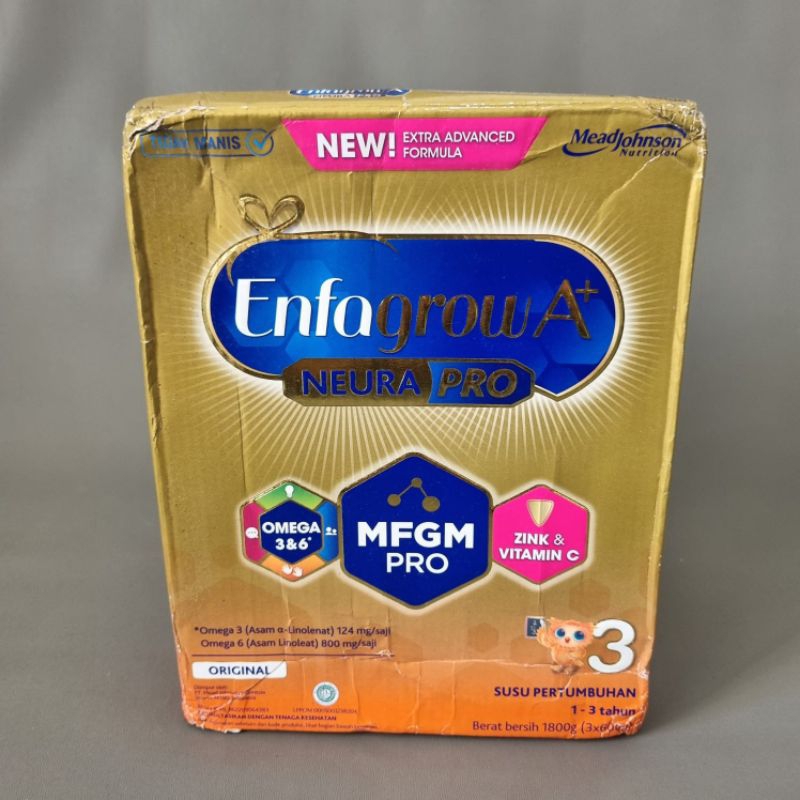 

Enfagrow A+ 3 Vanila 1800g Susu Formula / Susu Anak