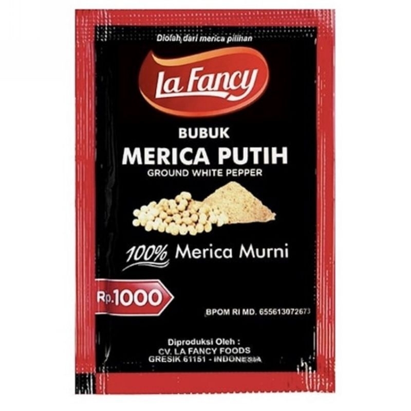 

La Fancy Foods Merica Putih Bubuk 100% Murni 5gr