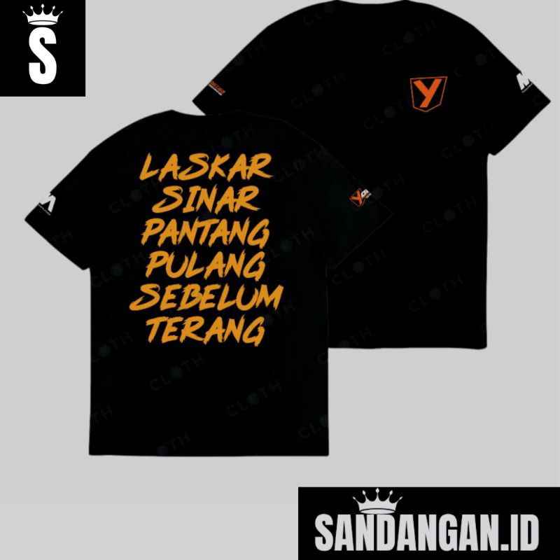 T-SHIRT KAOS LASKAR SINAR YOONG MOTOR INDONESIA HYPERION PREMIUM QUALITY