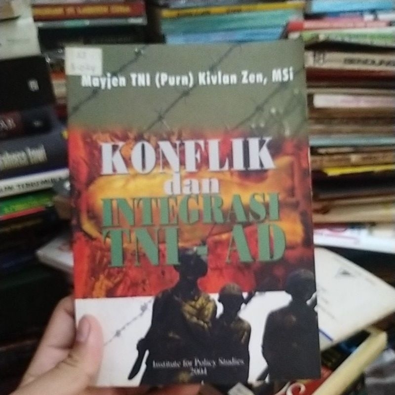 buku konflik dan integrasi TNI AD original