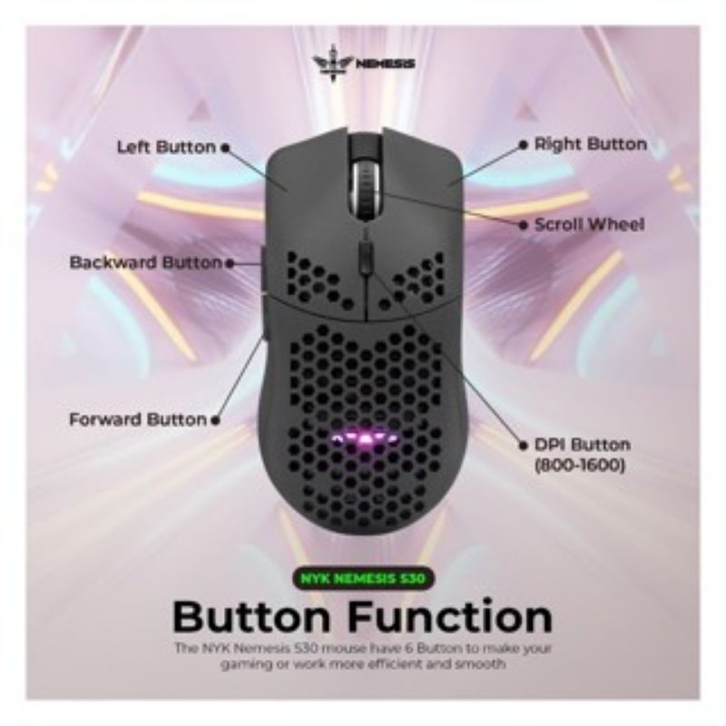NYK Nemesis S30 / S30 Wireless Gaming Mouse