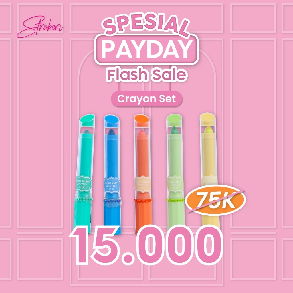 

Stroberi Special Payday Sale : Crayon Set