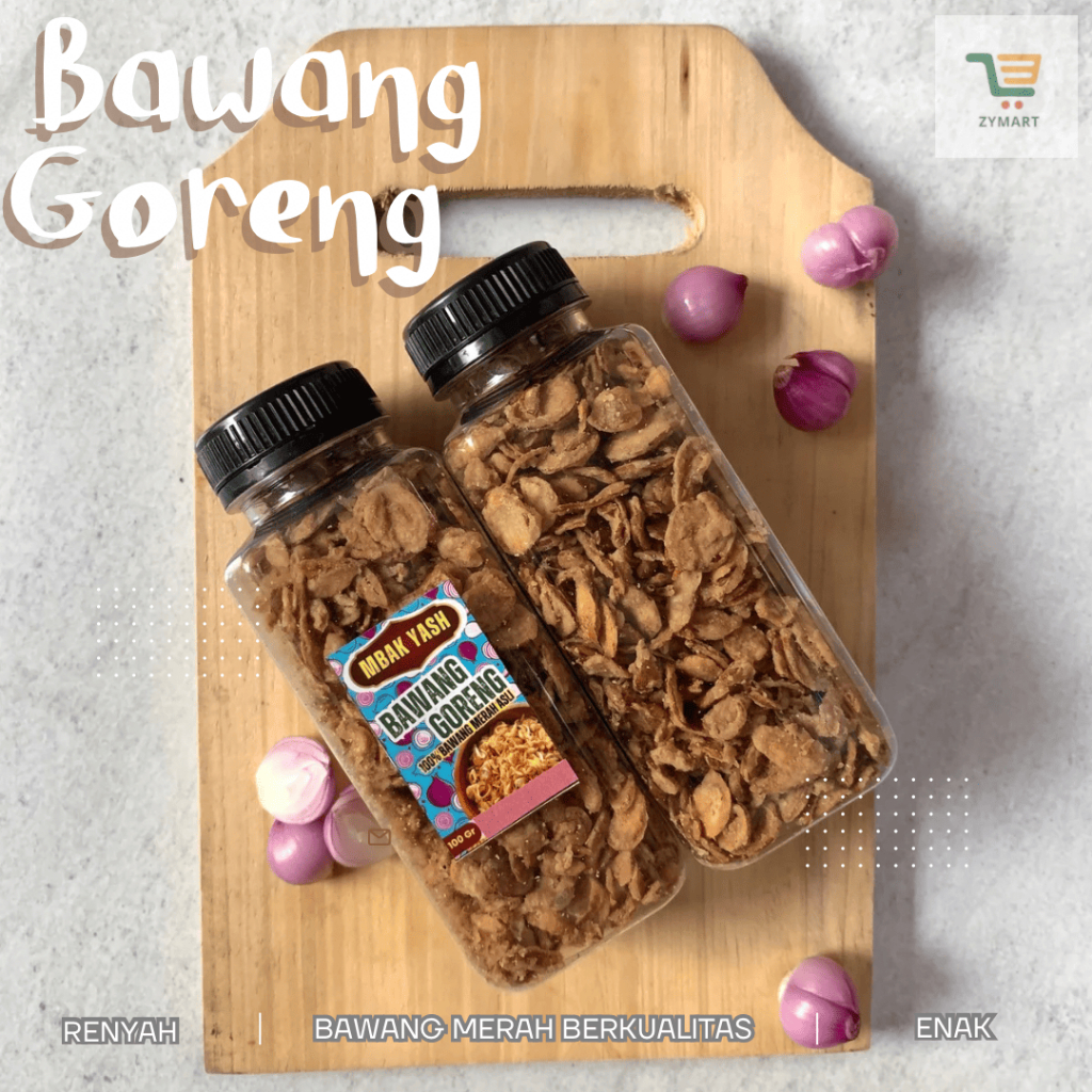 

BAWANG GORENG BRAMBANG GORENG 100 GRAM TERMURAH