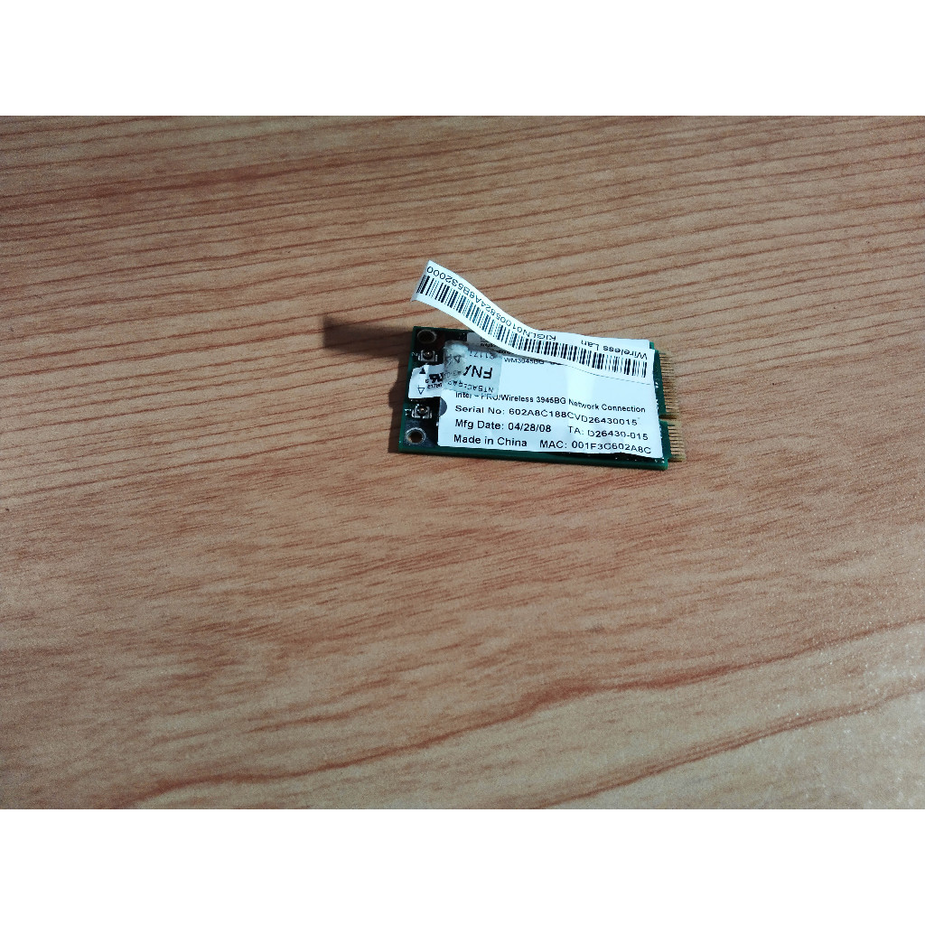 wifi card Laptop Acer 2920 series