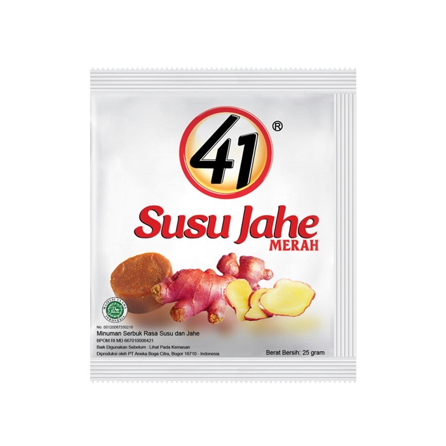 

SUSU JAHE 41/MINUMAN INSTAN/MINUMAN SERBUK