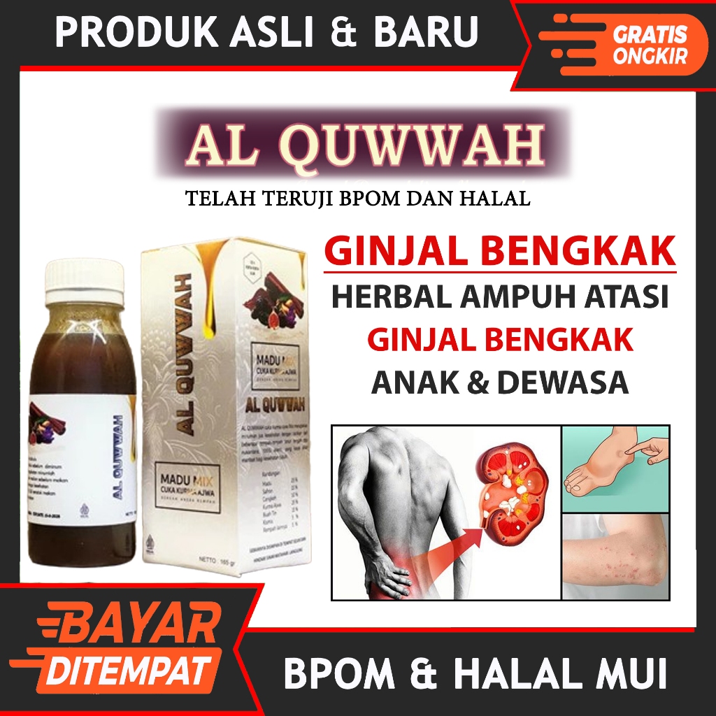 Obat Ginjal Bengkak Pada Anak Dan Dewasa Atasi Pembengkakan Pada Ginjal Tanpa Operasi Madu Al Quwwah