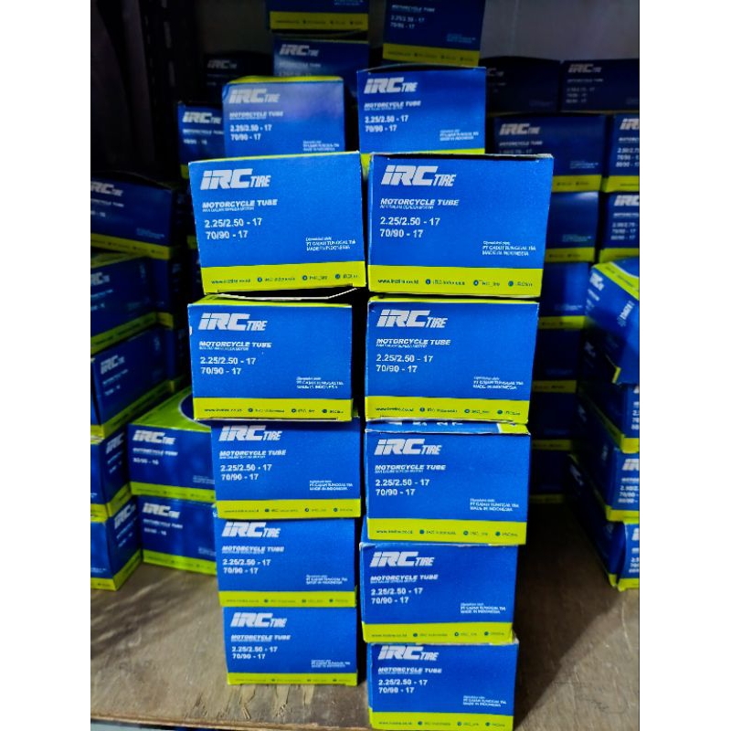 [1 PCS] BAN DALAM IRC 225/250-17 70/90-17 DIJAMIN 100% ORI IRC BAN DALAM 225/250-17 BD IRC 70/90-17 