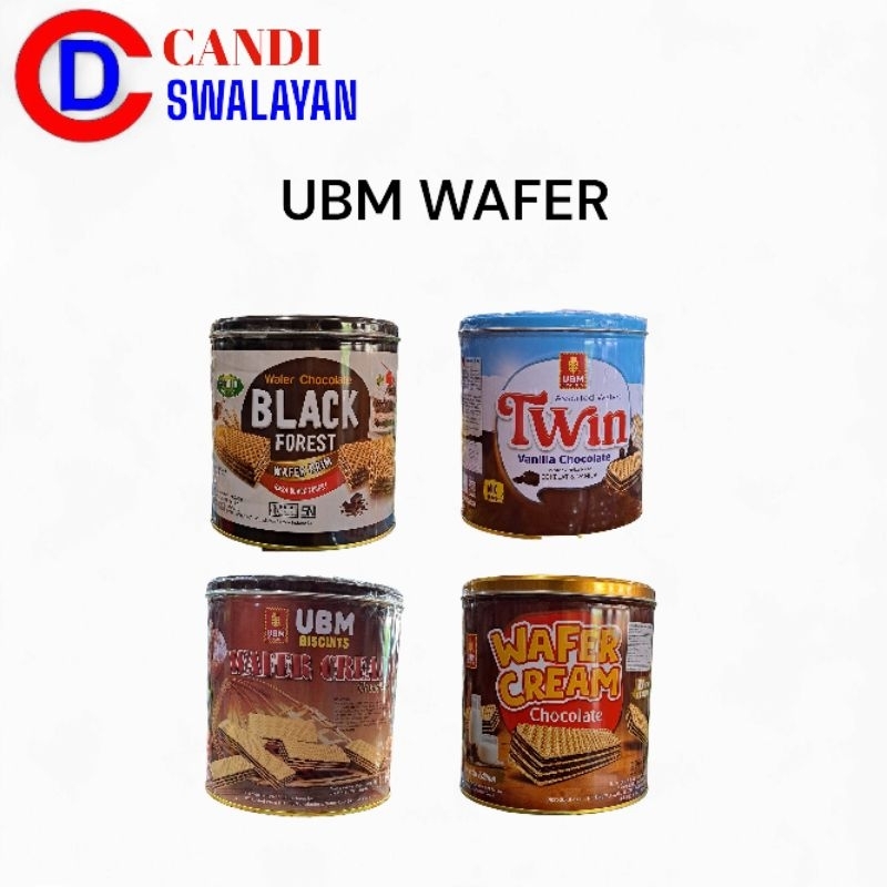 

Wafer UBM Kaleng Chocolate | Blackforest | Twin