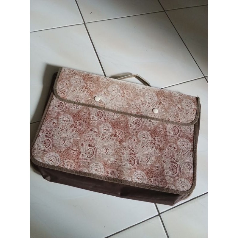 Tas Map Batik Folio [Preloved]