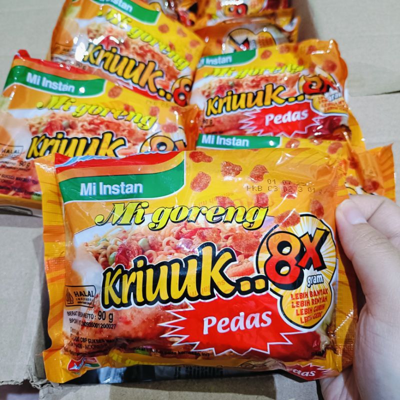 

Khas Sumatra Indomie Goreng Kriuuk Pedas
