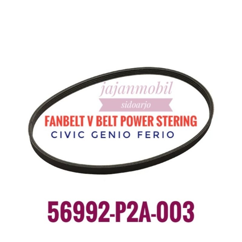 vbelt power stering genio ferio fanbelt civic ferio genio fanbelt power stering civic genio ferio 56