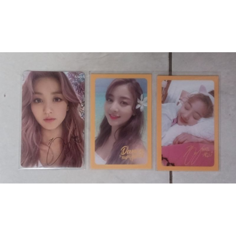 Official PC Photocard Jihyo Twice More & More MnM Sign Summer Nights Bali What is Love? WIL