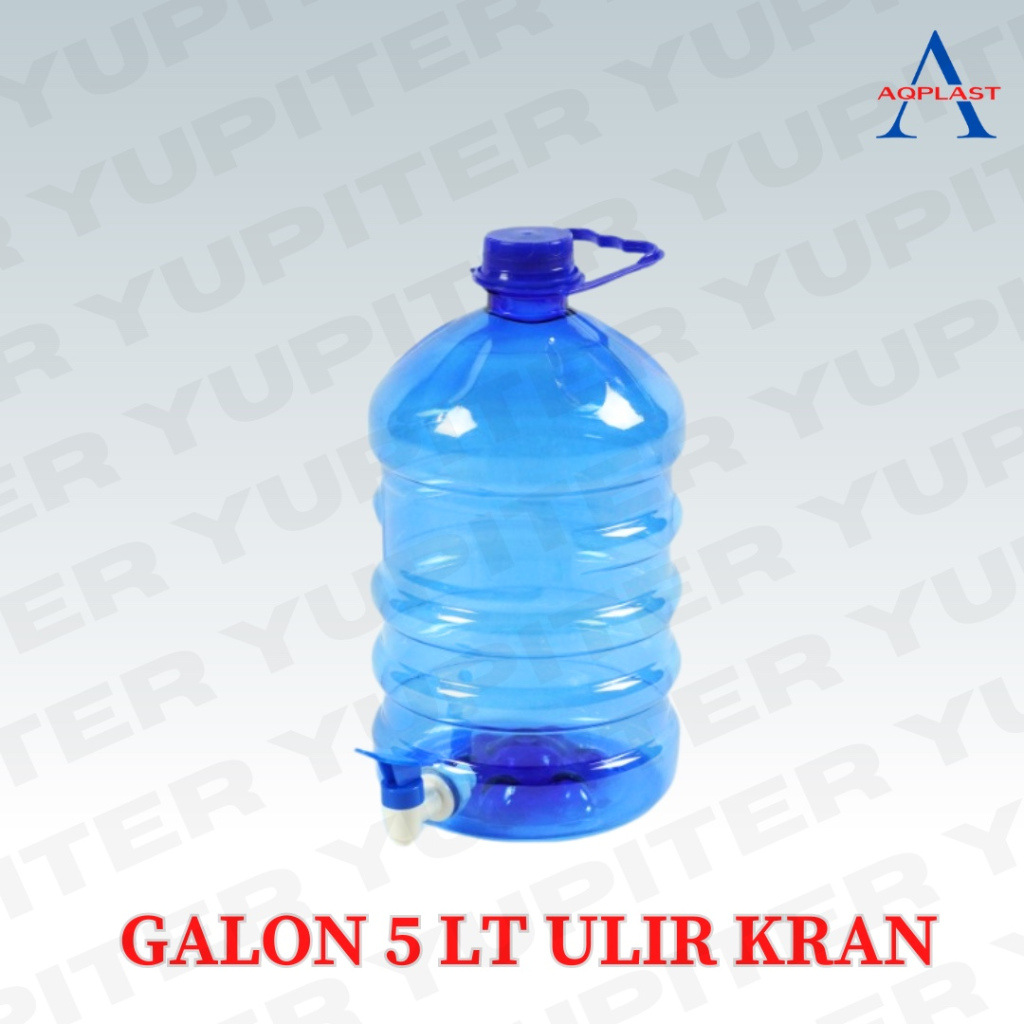 Galon 5 Liter Kran - Botol Minum - Filter Air