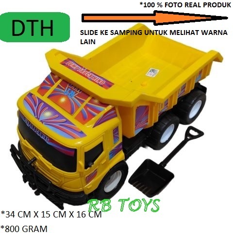 RBTOYSNEW MAINAN MOBIL TRUK PASIR DTH