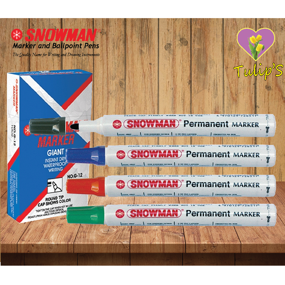 

SPIDOL/PAINT MARKER SNOWMAN 100% ORI