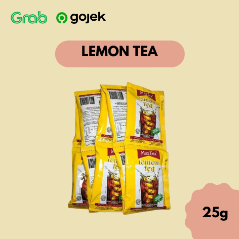 

Maxtea Lemon Tea 25 Gram - 10 sachet (1 Renceng)