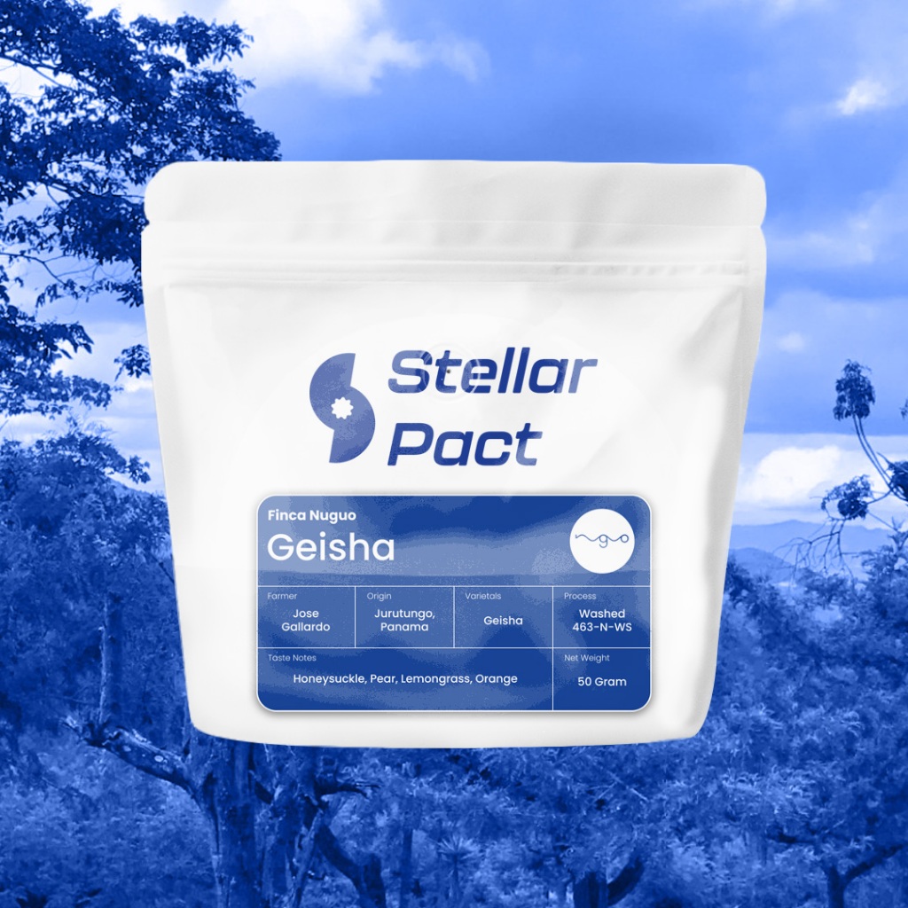 

Stellar Pact Kopi Arabika Finca Nuguo Geisha Washed Lot 463-N-WS - 50gr