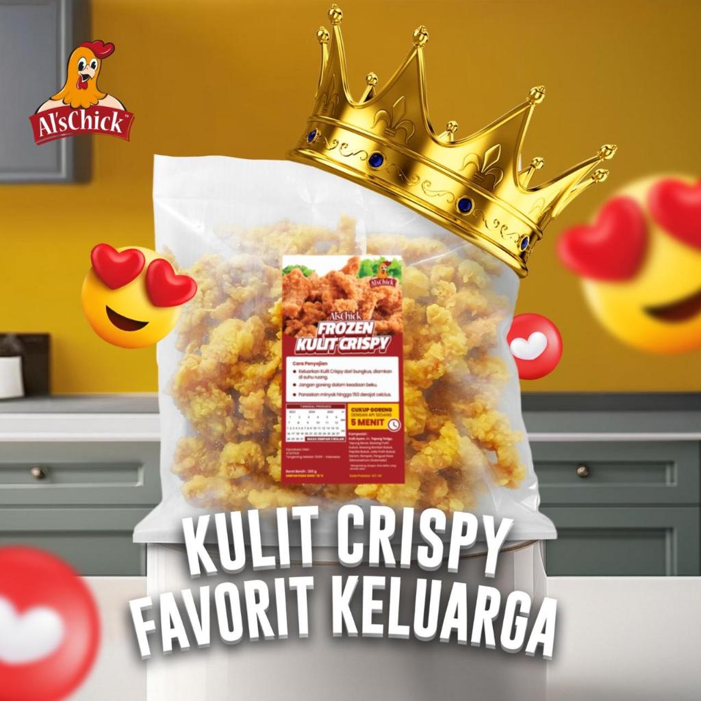 

Al's Chick kulit krispy II kulit ayam renyah
