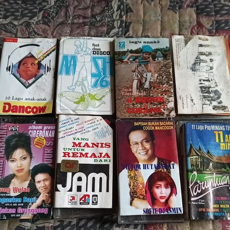 Kaset jadulan campur kaset  pita  harga  perfoto