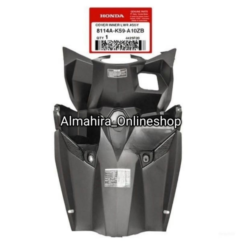 Cover Assy Inner Dashboard Kontak Vario 125 150 Led 2015-2017 Original