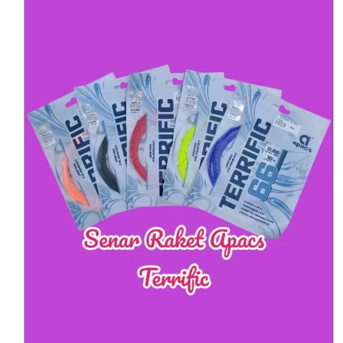 Senar Raket / Tali Raket Badminton Apacs Terrific 66 Original