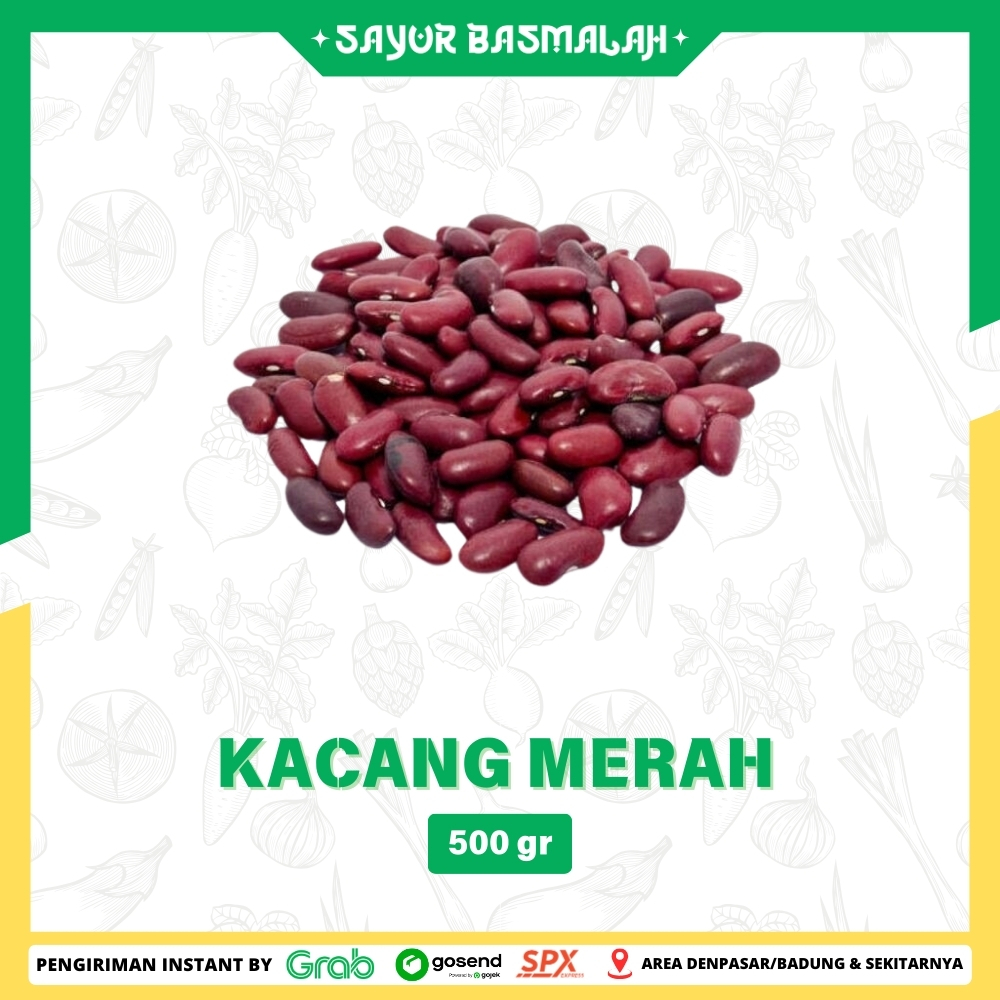 

Kacang Merah 500gr - Sayur Basmalah