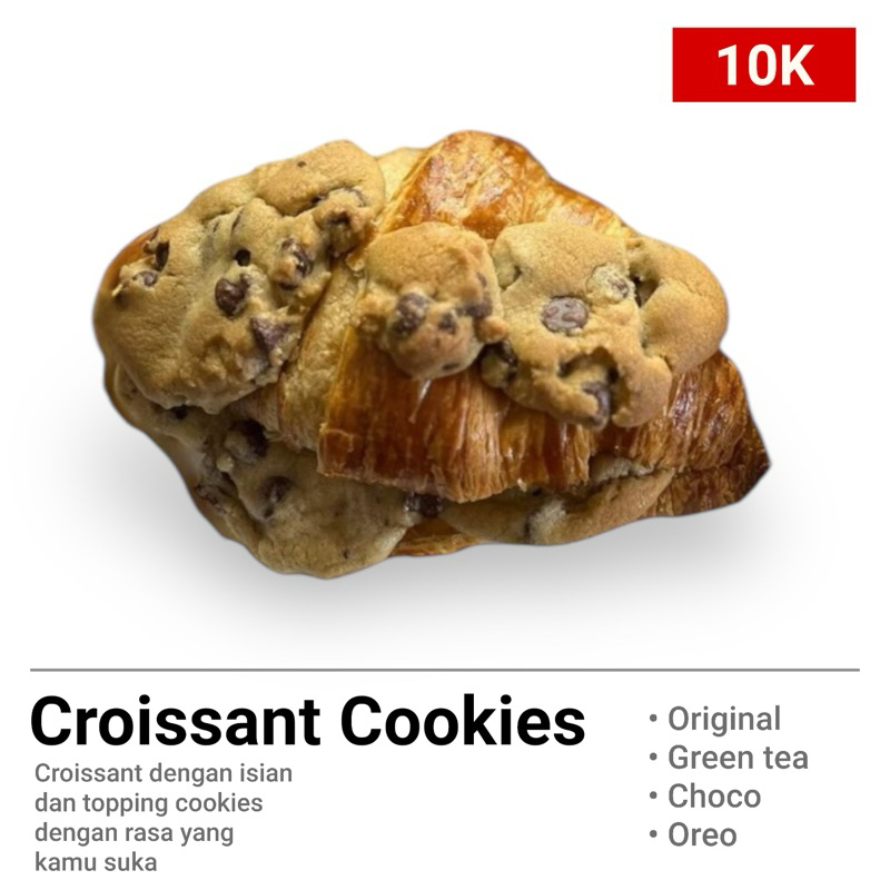 

[MINIMAL 4 pcs] CROISSANT COOKIES || CROOKIES || CROISSANT