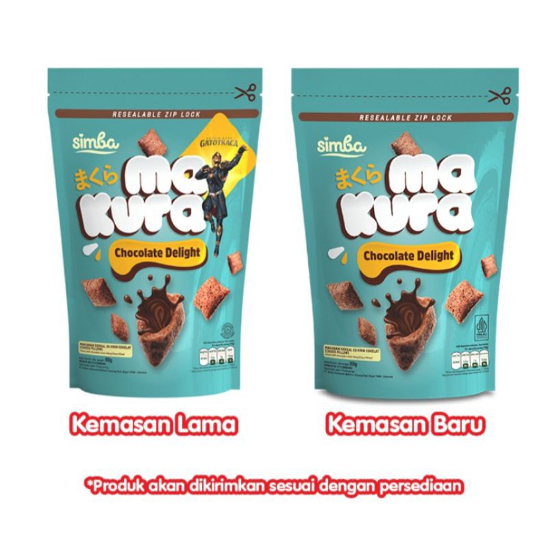 

Simba Makura Sereal Isi Krim Coklat Pouch 80 g