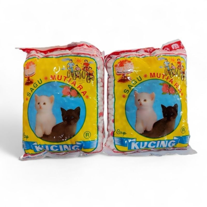 

Sagu Mutiara Cap Kucing 100gr