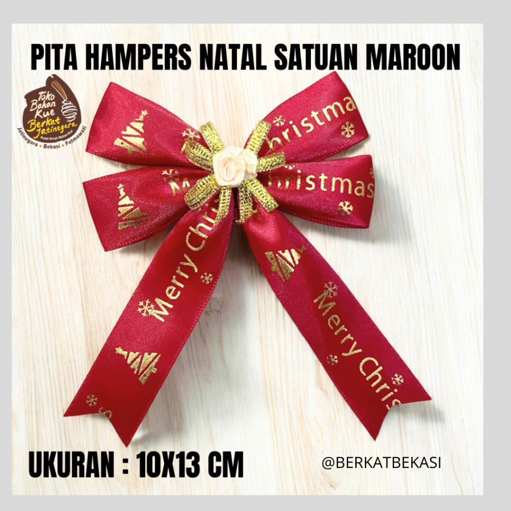 

PITA NATAL HAMPERS SATUAN / PITA HAMPERS NATAL LUCU / PITA SATIN CHRISTMAS