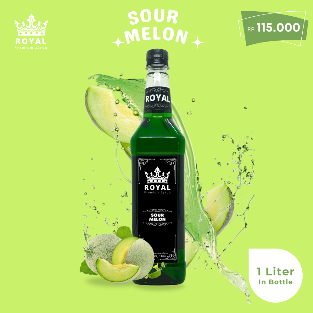 

Royal Sour Melon Syrup - Sirup Melon Asam (Premium Quality)