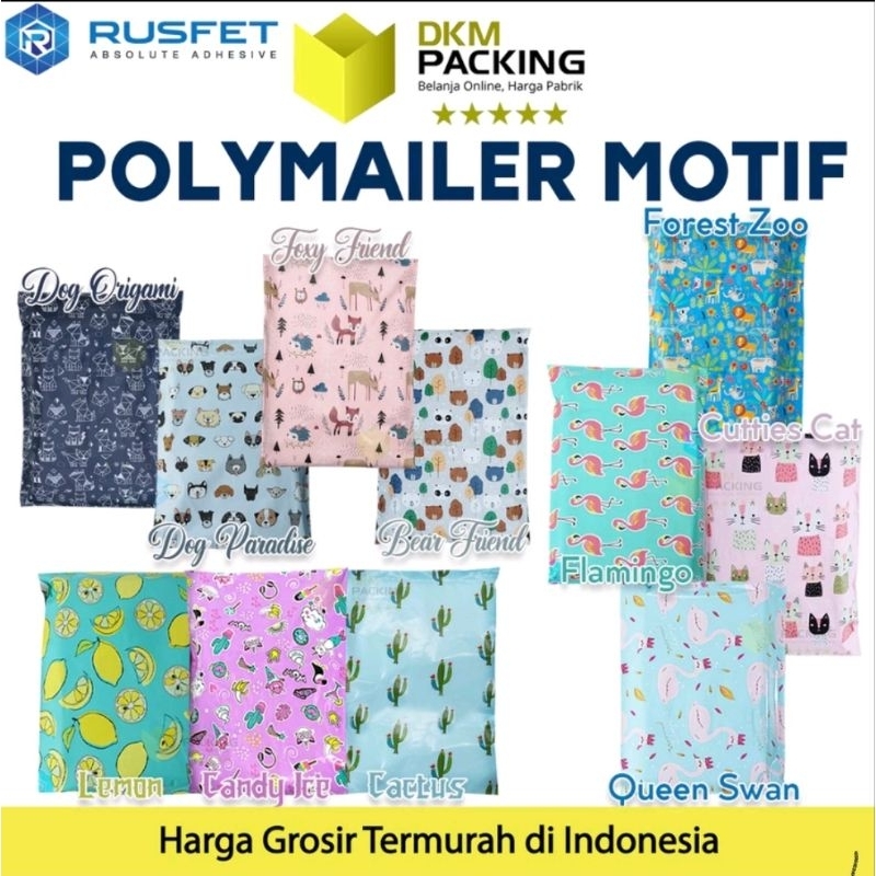 

Polymailer Amplop plastik packaging